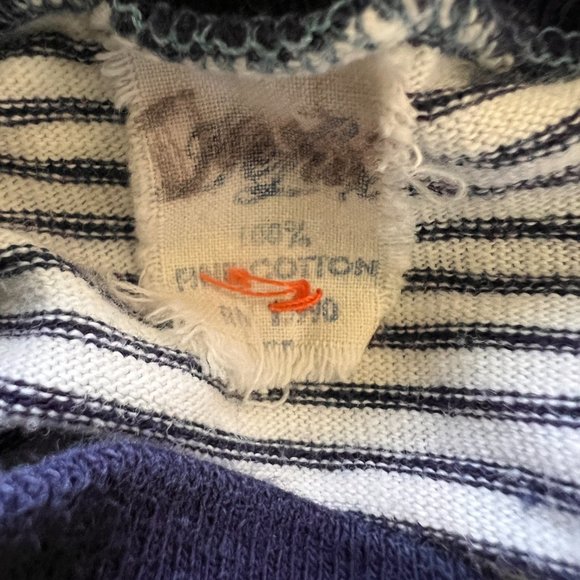 1950's University Of Colorado Tshirt - Striped - Size Medium - Picture 9 of 9